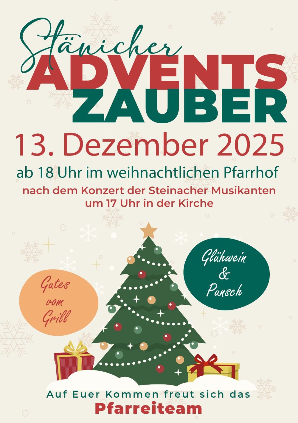 Adventskonzert in Steinach